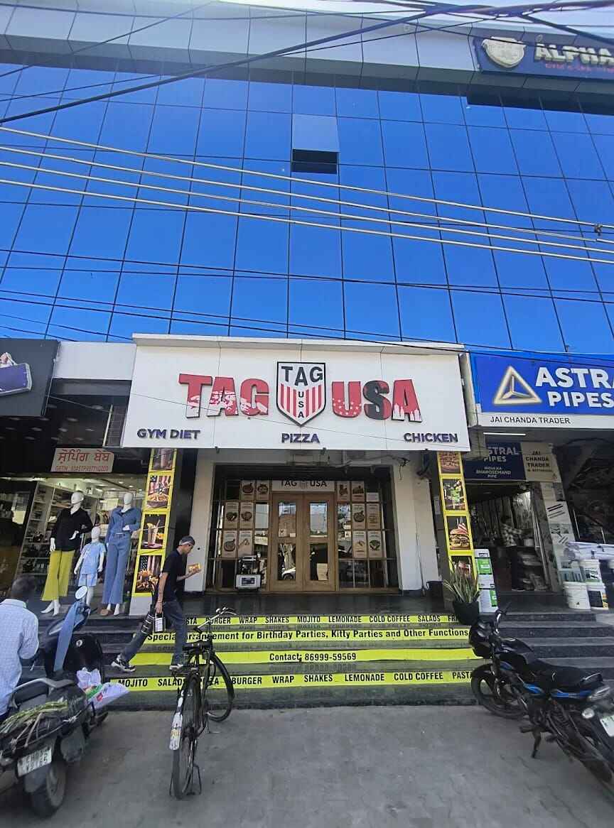 TAG USA outlet, a food franchise in Punjab